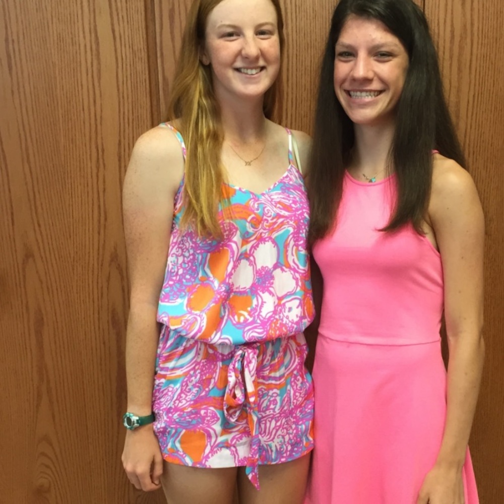 Adorable Lilly Pulitzer floral romper